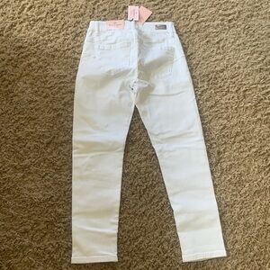 Juicy couture white Capri long new 34